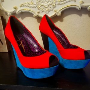 Jessica Simpson wedges